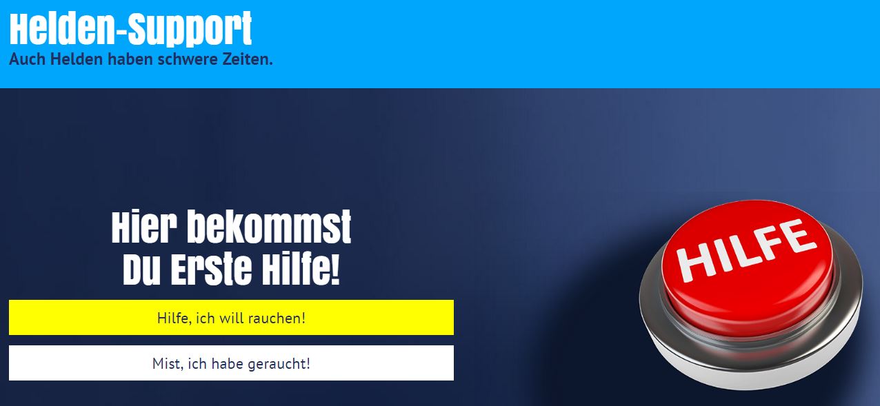 Hilfe-Button für brenzlige Situationen