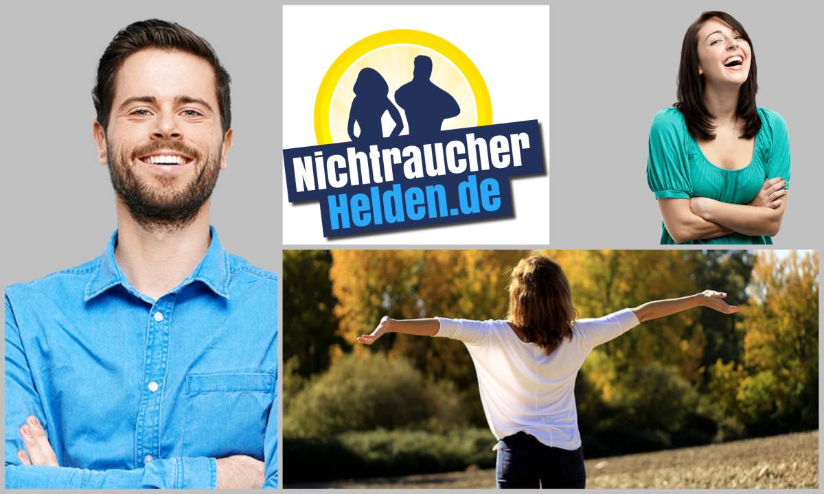 Logo und Nichtraucherhelden