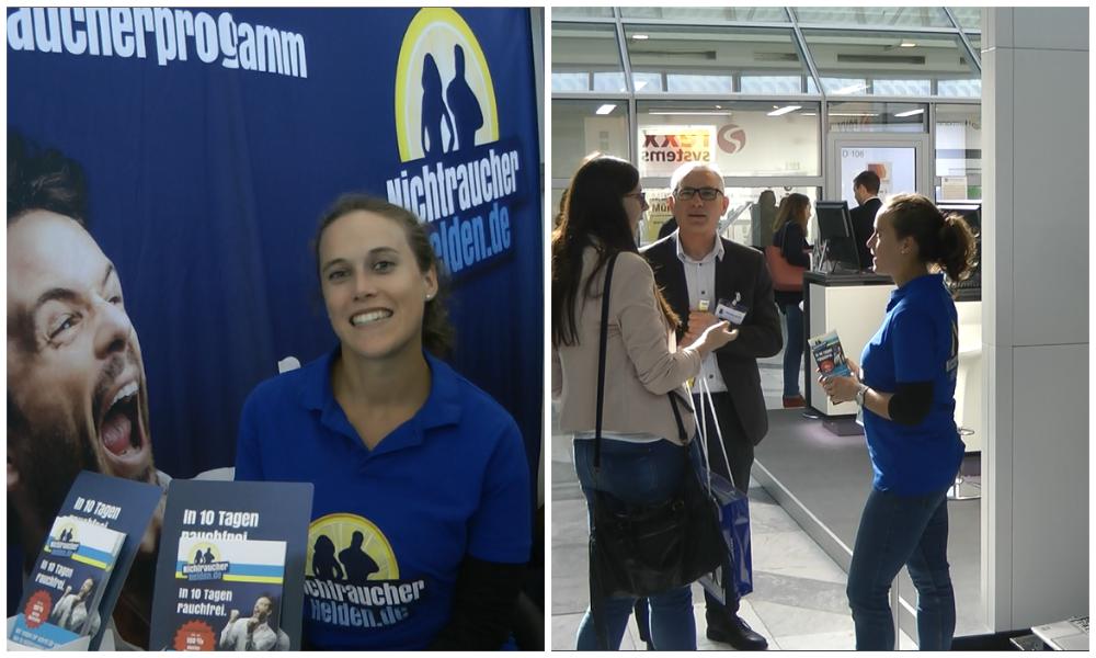 NichtraucherHelden auf der Personalmesse München