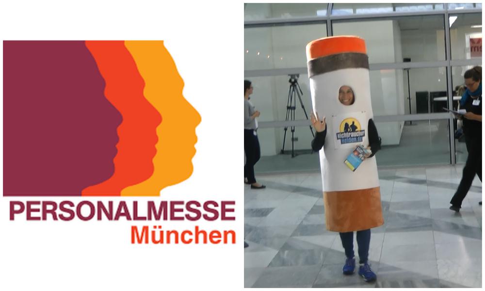 NichtraucherHelden auf der Personalmesse München